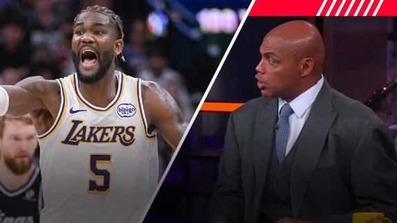 Charles Barkley argues with Kenny Smith and Shaquille O'Neal about Deandre Ayton's role with the Lakers without Luka Doncic and LeBron James.