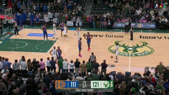 New York Knicks vs. Milwaukee Bucks: Game Highlights
