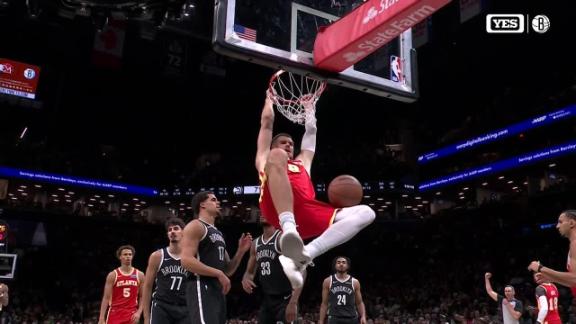 Kristaps Porzingis skies for big flush