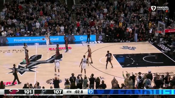 Miami Heat vs. San Antonio Spurs: Game Highlights