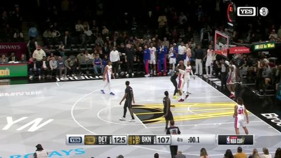 Detroit Pistons vs. Brooklyn Nets: Game Highlights