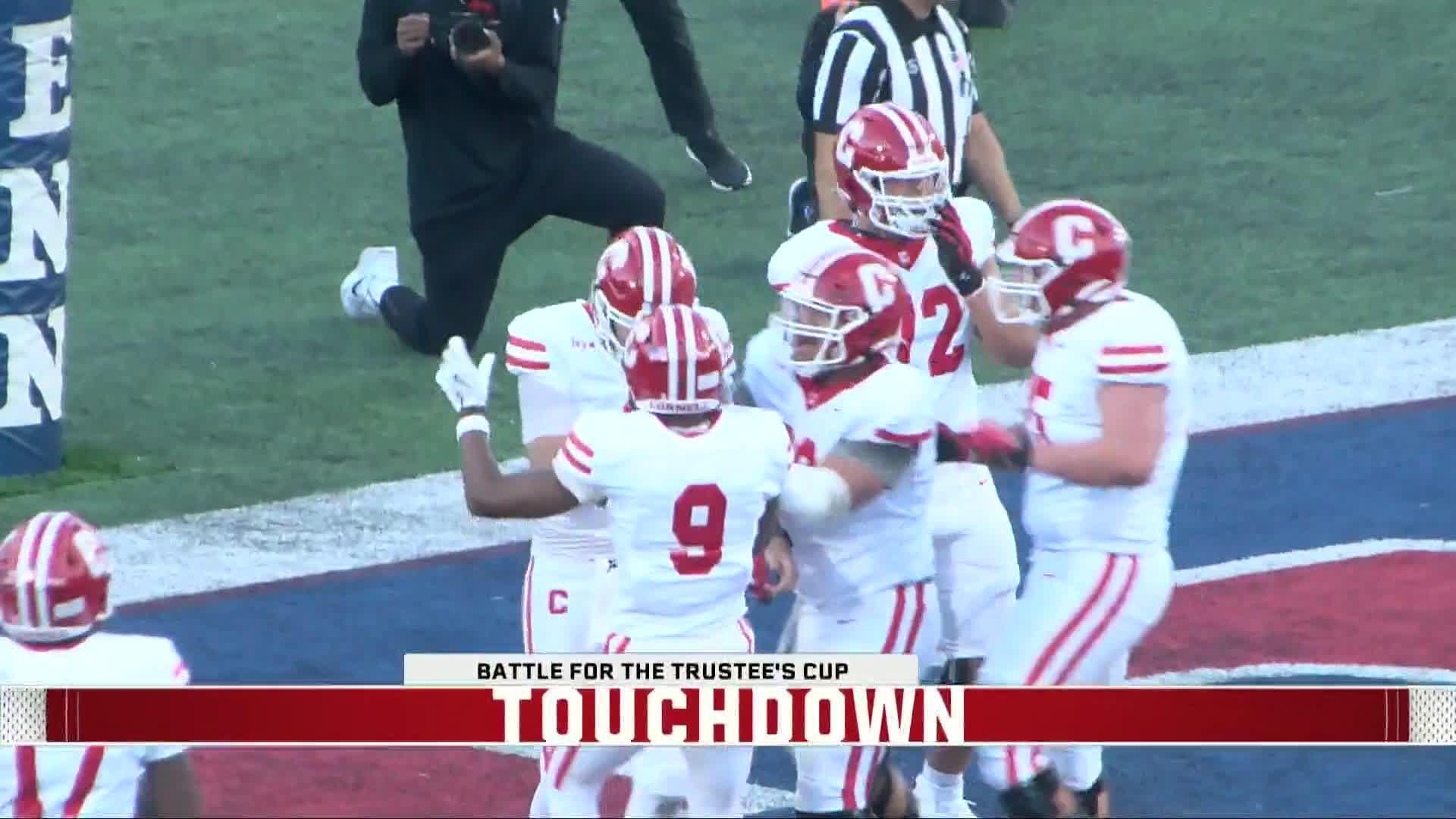Garrett Bass-Sulpizio crosses goal line for 1-yard rushing touchdown