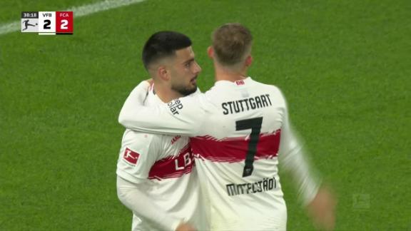 Stuttgart 3-2 Augsburg (Nov 9, 2025) Final Score - ESPN