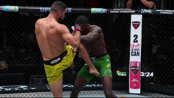 Gabriel Bonfim wins 4th straight UFC fight with KO