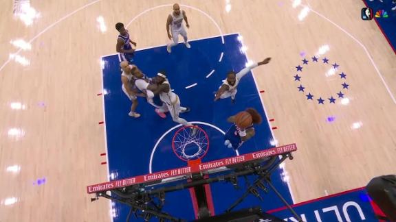 Kelly Oubre Jr. puts 76ers ahead with clutch shot