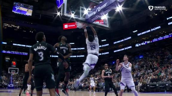 Ace Bailey buries reverse dunk for Jazz