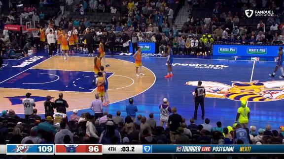 Oklahoma City Thunder vs. Charlotte Hornets: Game Highlights
