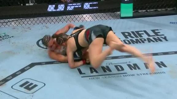 Erin Blanchfield submits Tracy Cortez for massive win