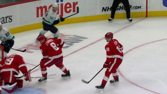 Red Wings 4-2 Kraken (Nov 18, 2025) Box Score - ESPN