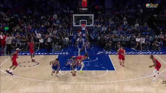 Quentin Grimes gets up for the beautiful flush