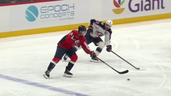 NHL: Washington Capitals vs Columbus Blue Jackets
