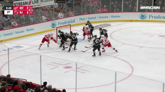 NHL: New Jersey Devils vs Detroit Red Wings
