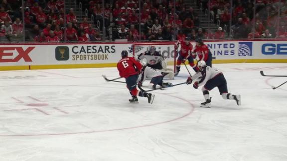 NHL: Washington Capitals vs Columbus Blue Jackets