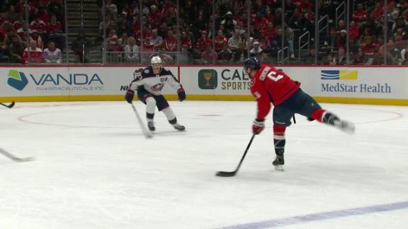 NHL: Washington Capitals vs Columbus Blue Jackets