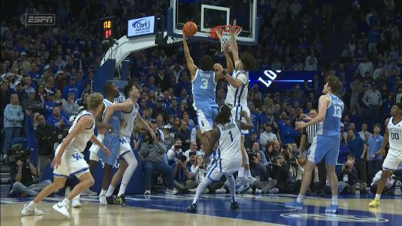 North Carolina 67-64 Kentucky (Dec 2, 2025) Final Score - ESPN