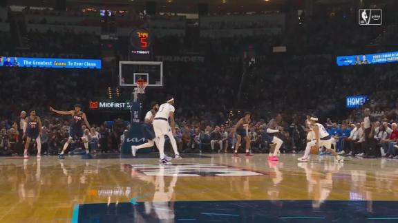 NBA: Oklahoma City Thunder vs Dallas Mavericks