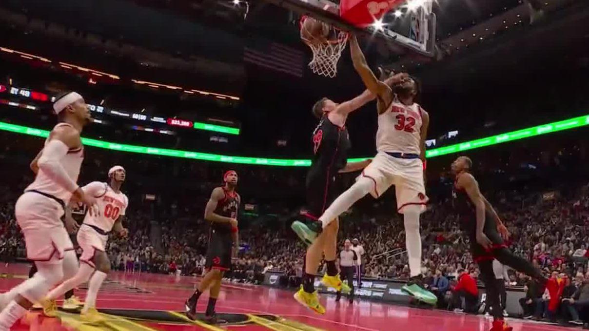 NBA: Toronto Raptors vs New York Knicks