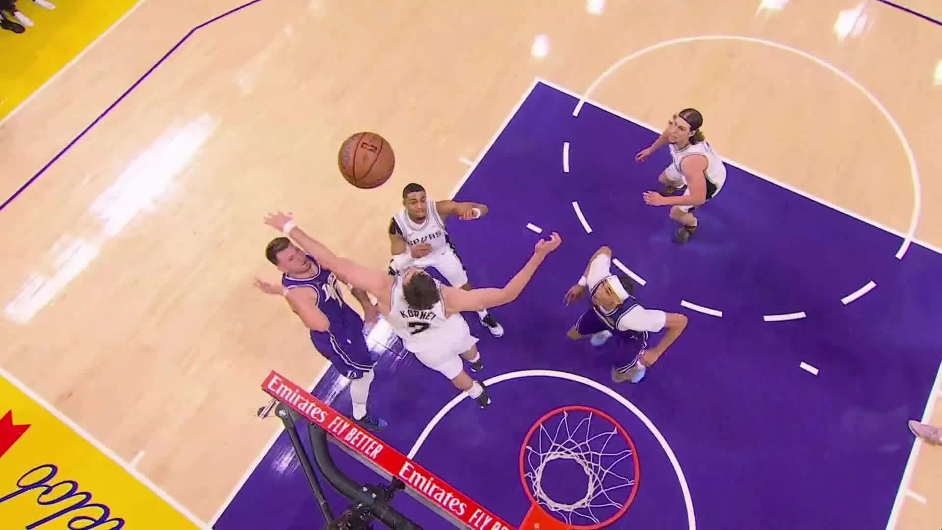NBA: Los Angeles Lakers vs San Antonio Spurs