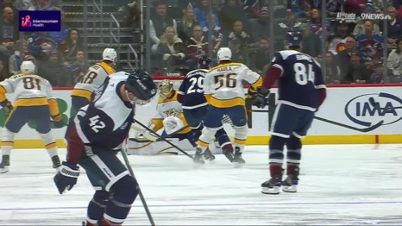 Nashville Predators caen ante Colorado Avalanche 🏒