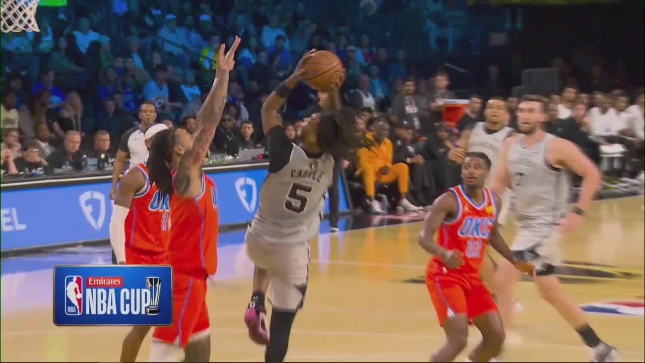 NBA: Oklahoma City Thunder vs San Antonio Spurs