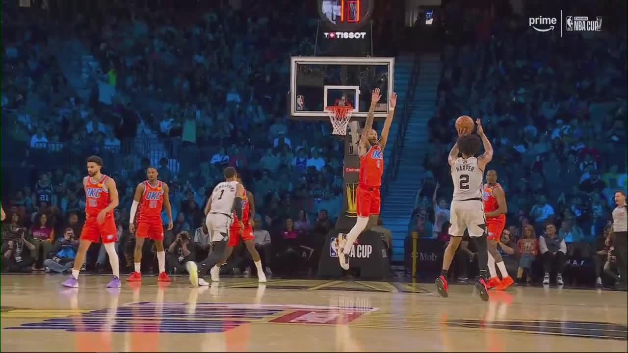 NBA: Oklahoma City Thunder vs San Antonio Spurs