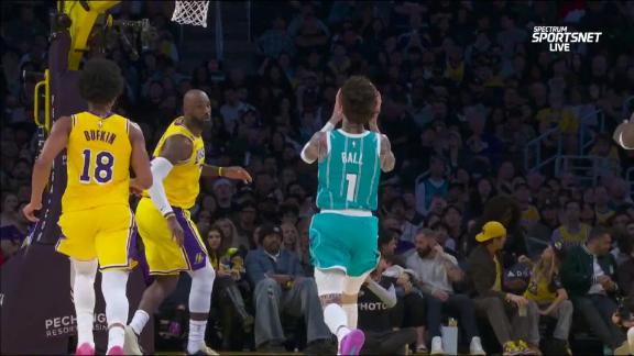 NBA: Lakers vs Hornets