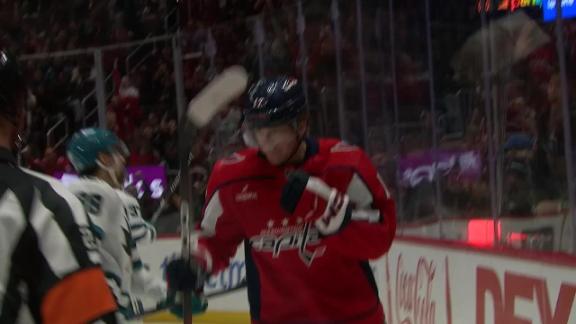 NHL: Capitals vs Sharks