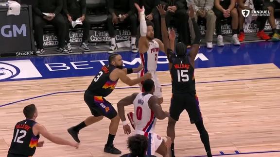 Jalen Duren connects on alley-oop jam