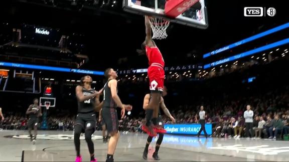 Ayo Dosunmu soars for big dunk