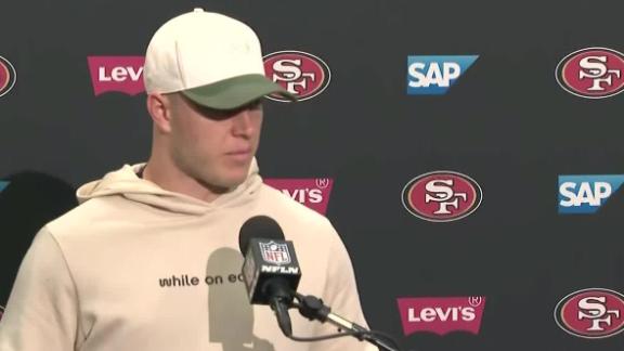 Christian McCaffrey sobre la difícil temporada de los 49ers: "Ha sido uno de los años más difíciles de mi vida"