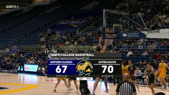 Northern Arizona 81-77 Northern Colorado (Jan 24, 2026) Final