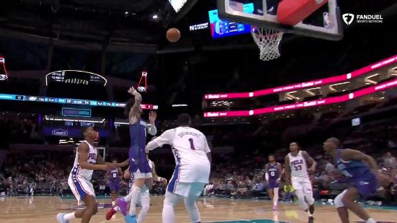Philadelphia 76ers vs. Charlotte Hornets: Game Highlights