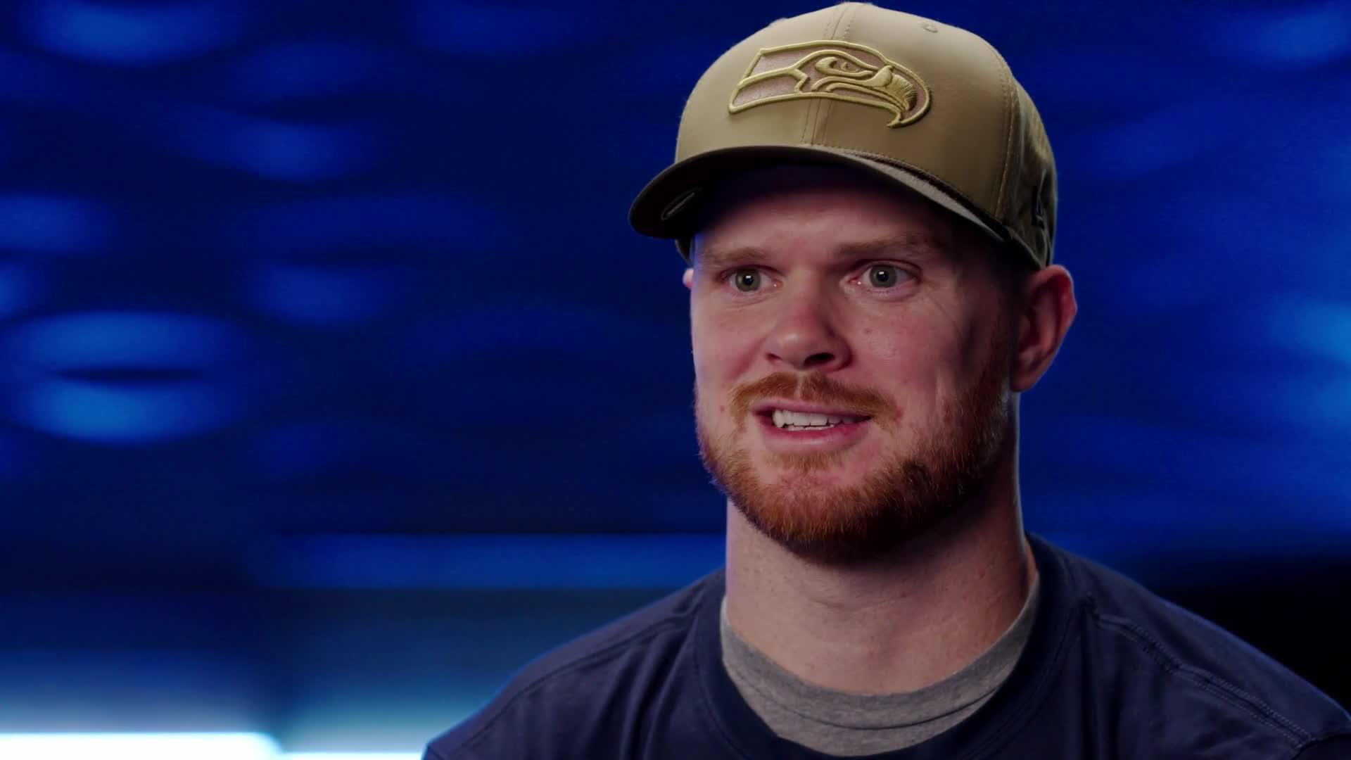 How Sam Darnold is enjoying the process leading up to the Super Bowl