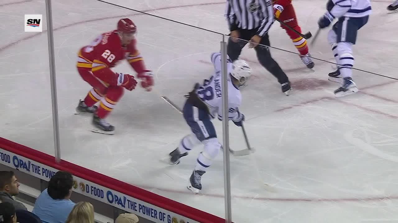 NHL: Flames vs Maple Leafs