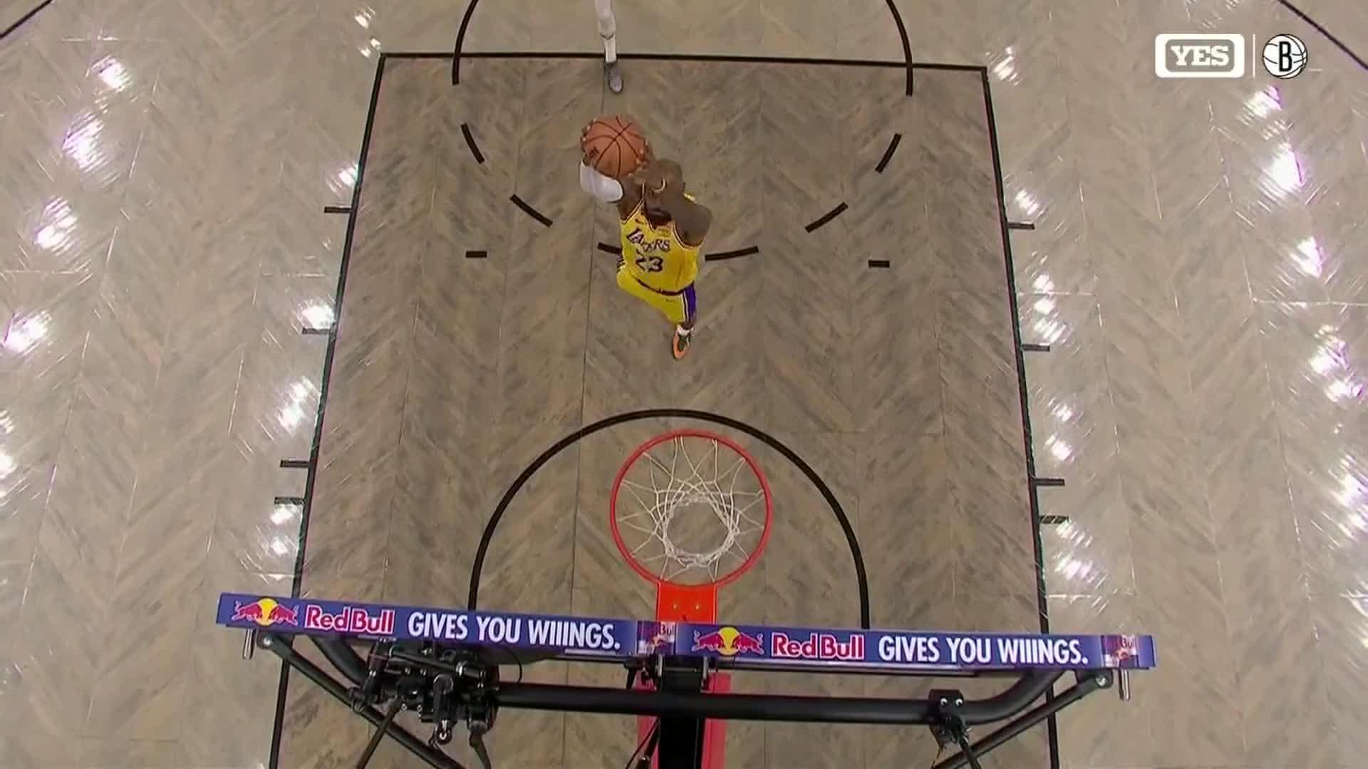 LeBron drops 25 points on Nets