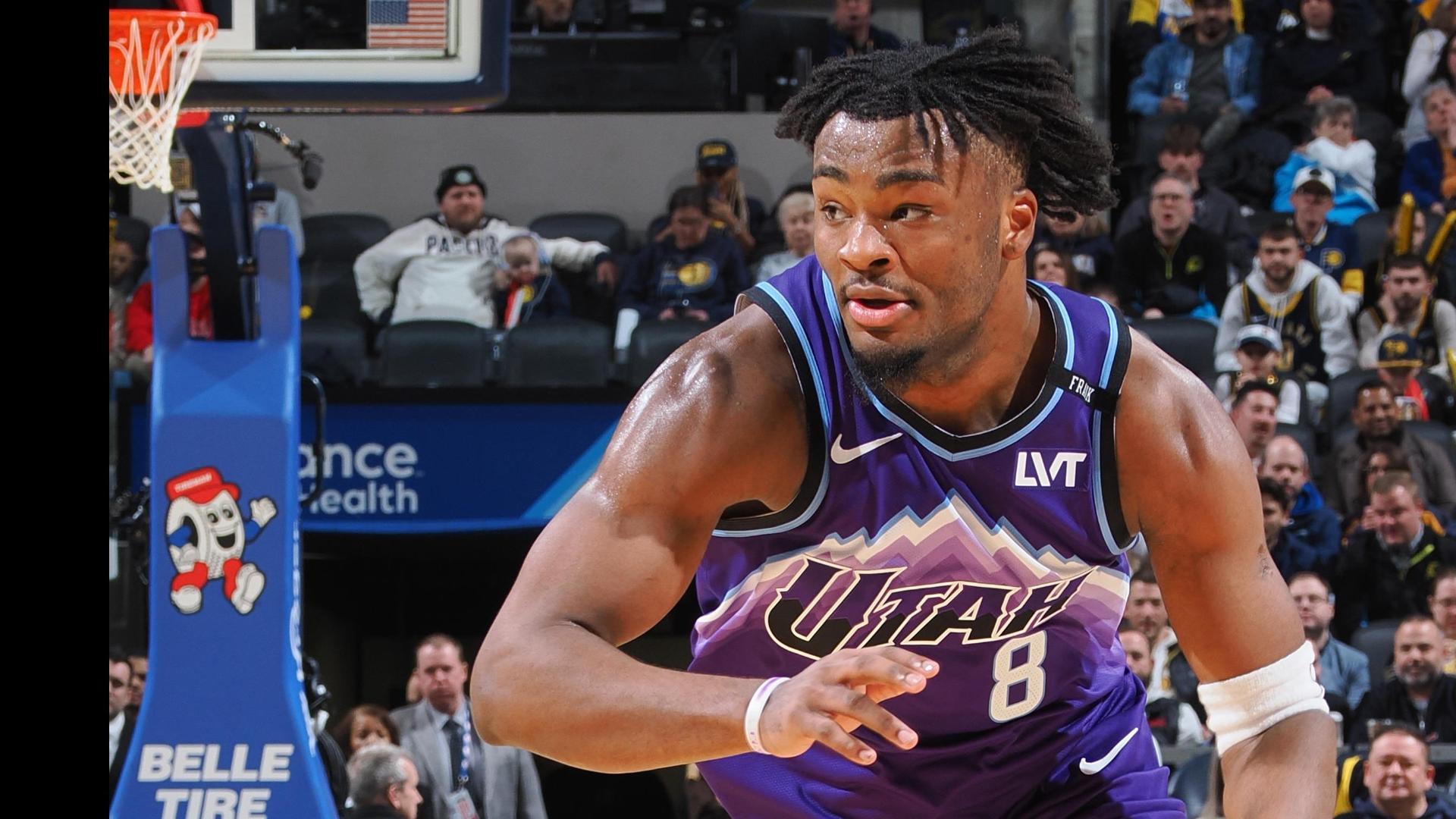 Isaiah Collier records 22 assists in Jazz's win