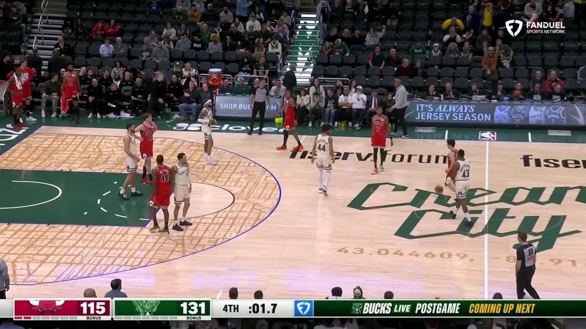 Chicago Bulls vs. Milwaukee Bucks: Game Highlights