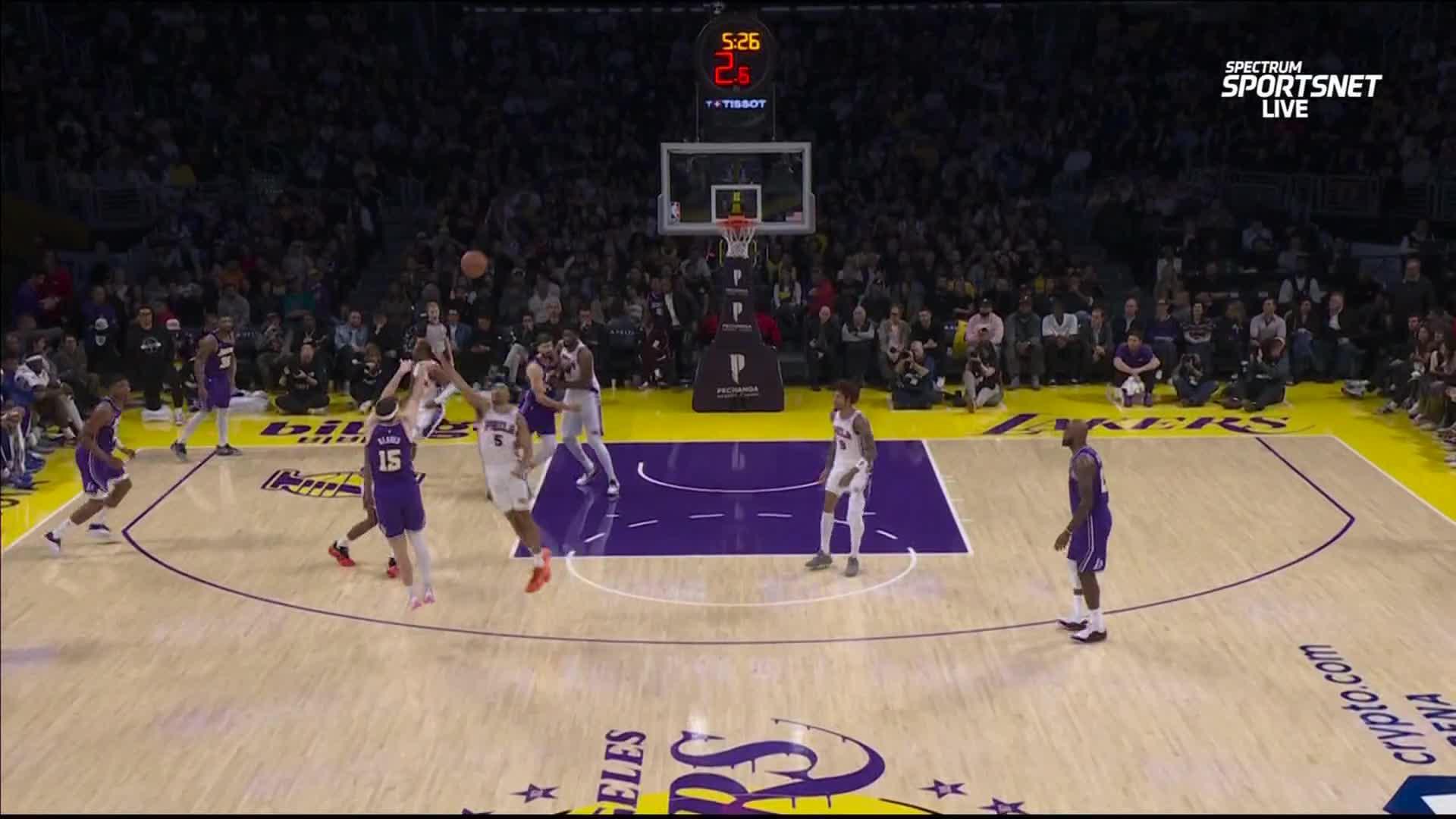 NBA: Lakers vs 76ers