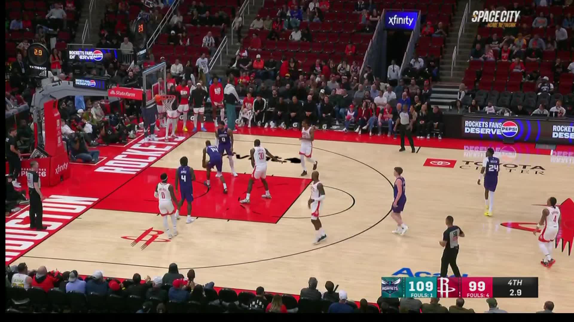 Charlotte Hornets vs. Houston Rockets: Game Highlights