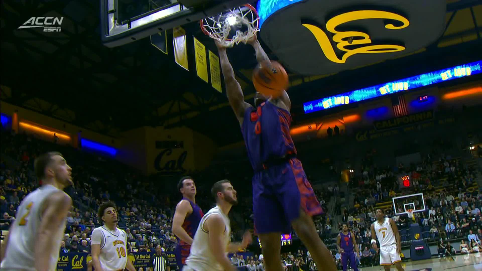 Clemson 77-55 California (Feb 7, 2026) Final Score - ESPN