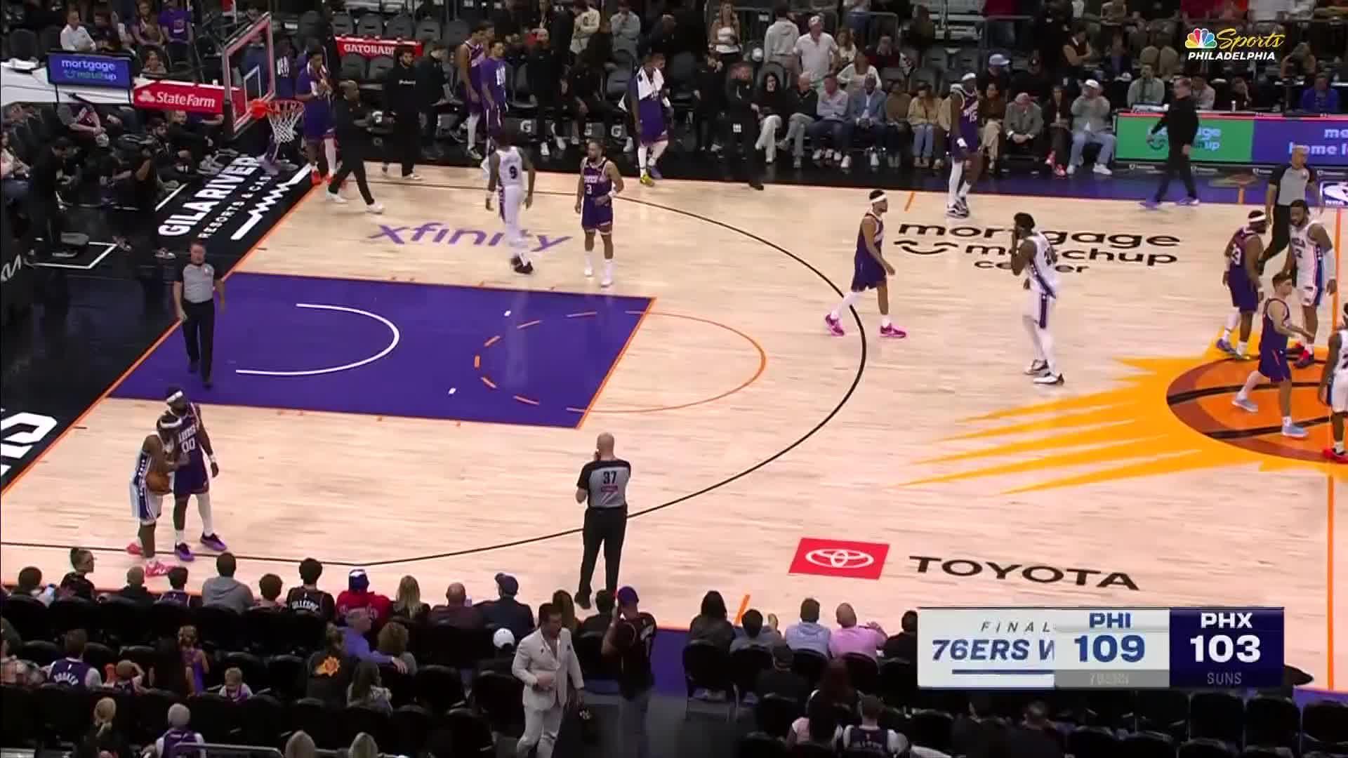 Philadelphia 76ers vs. Phoenix Suns: Game Highlights