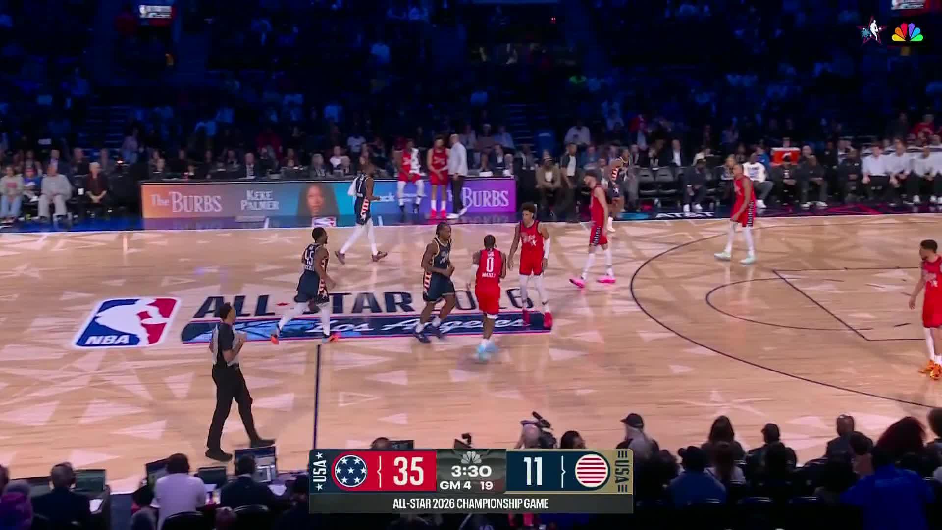Team Stars vs. Team Stripes: Game Highlights