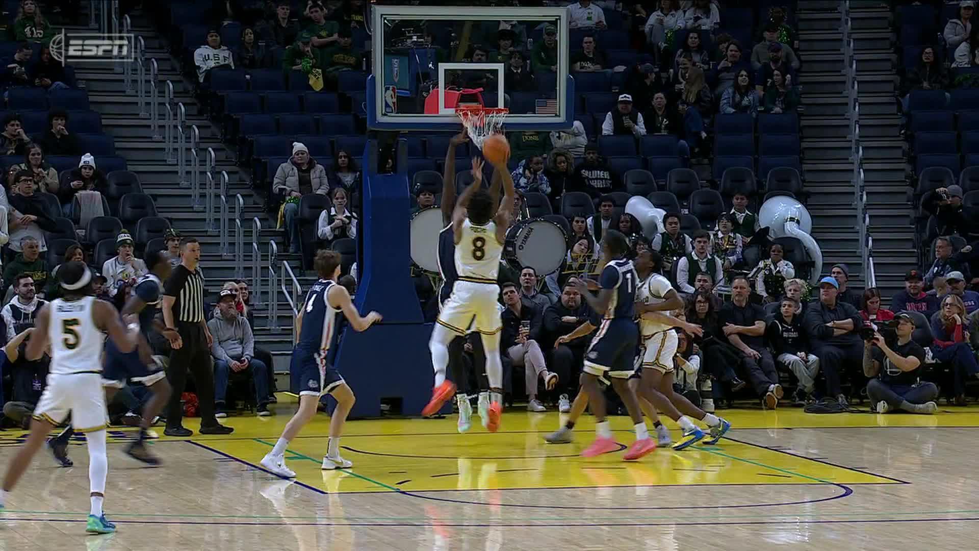 NCAA: Dons vs Bulldogs