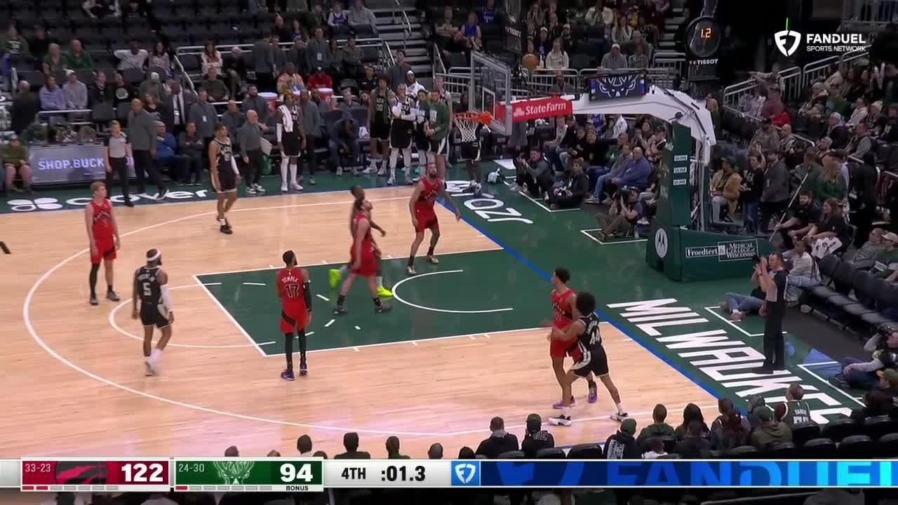 Toronto Raptors vs. Milwaukee Bucks: Game Highlights