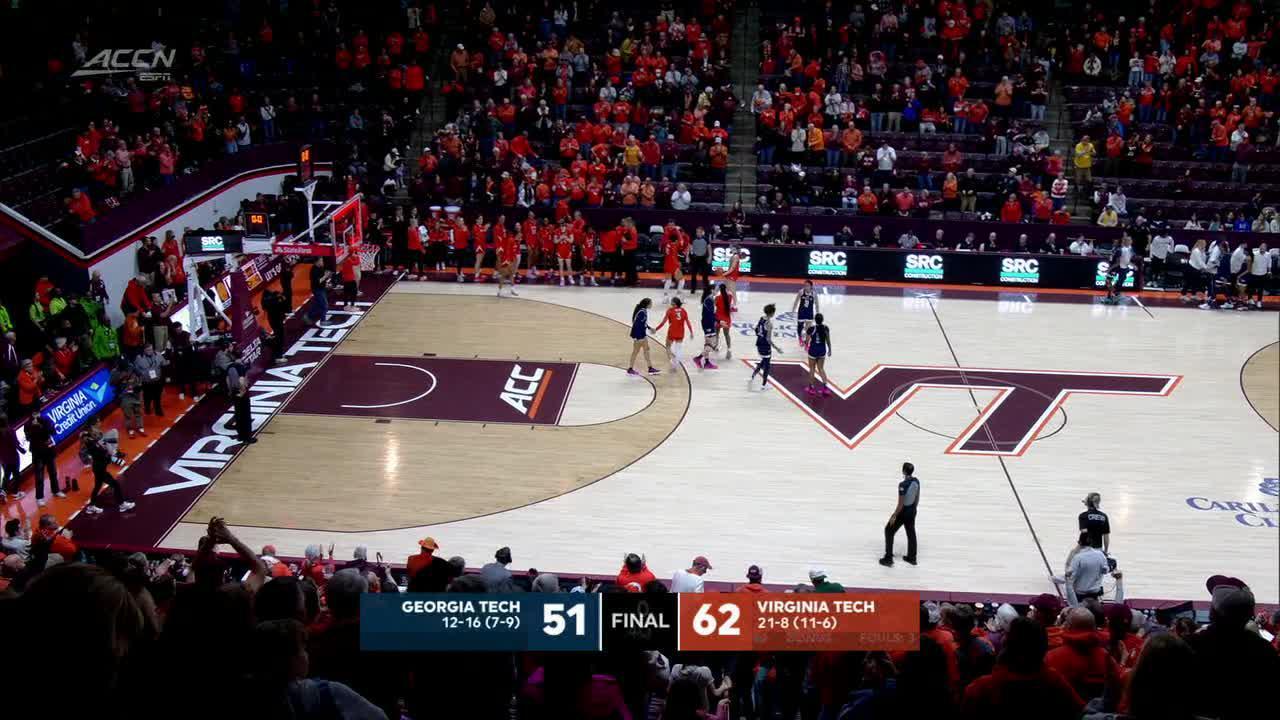 Virginia Tech 62-51 Georgia Tech (Feb 22, 2026) Final Score - ESPN