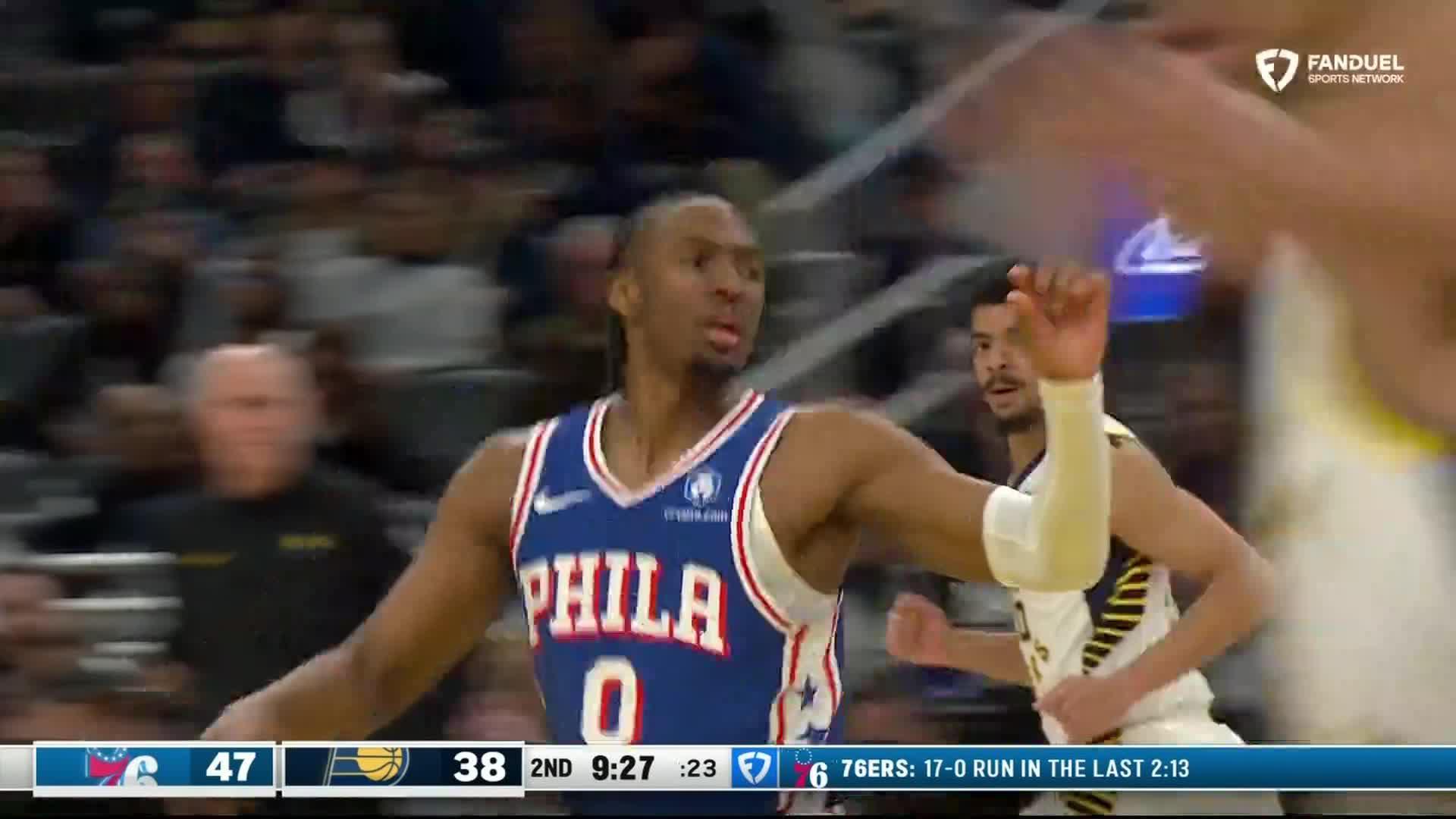 Tyrese Maxey highlights vs. Indiana Pacers