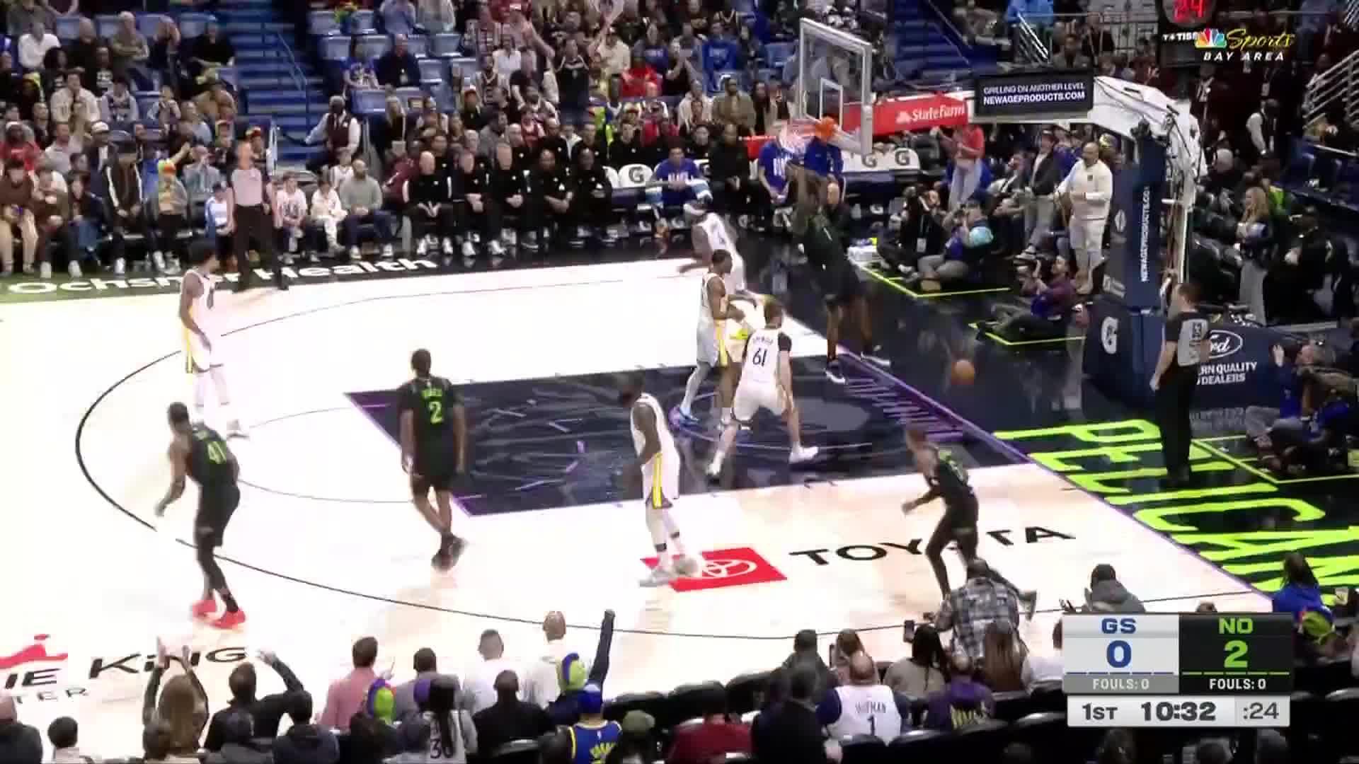 Golden State Warriors vs. New Orleans Pelicans: Game Highlights