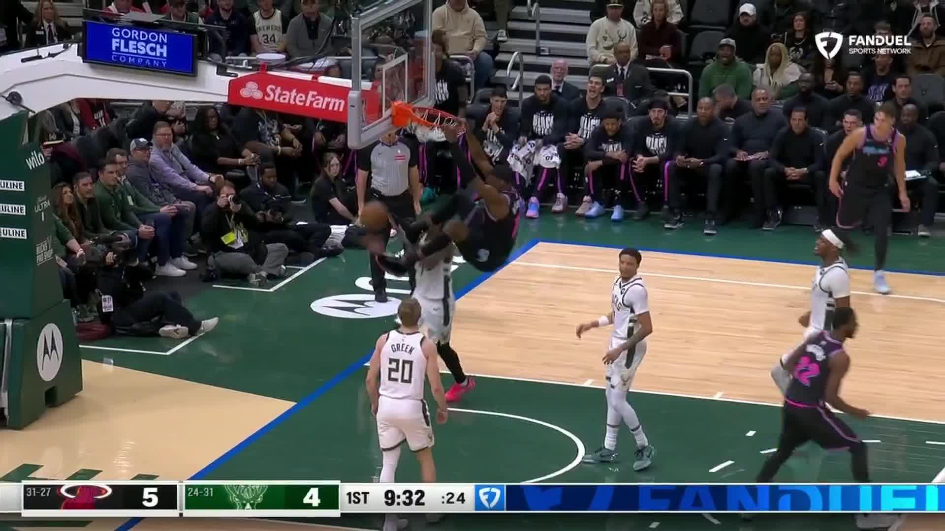 Bam Adebayo highlights vs. Milwaukee Bucks