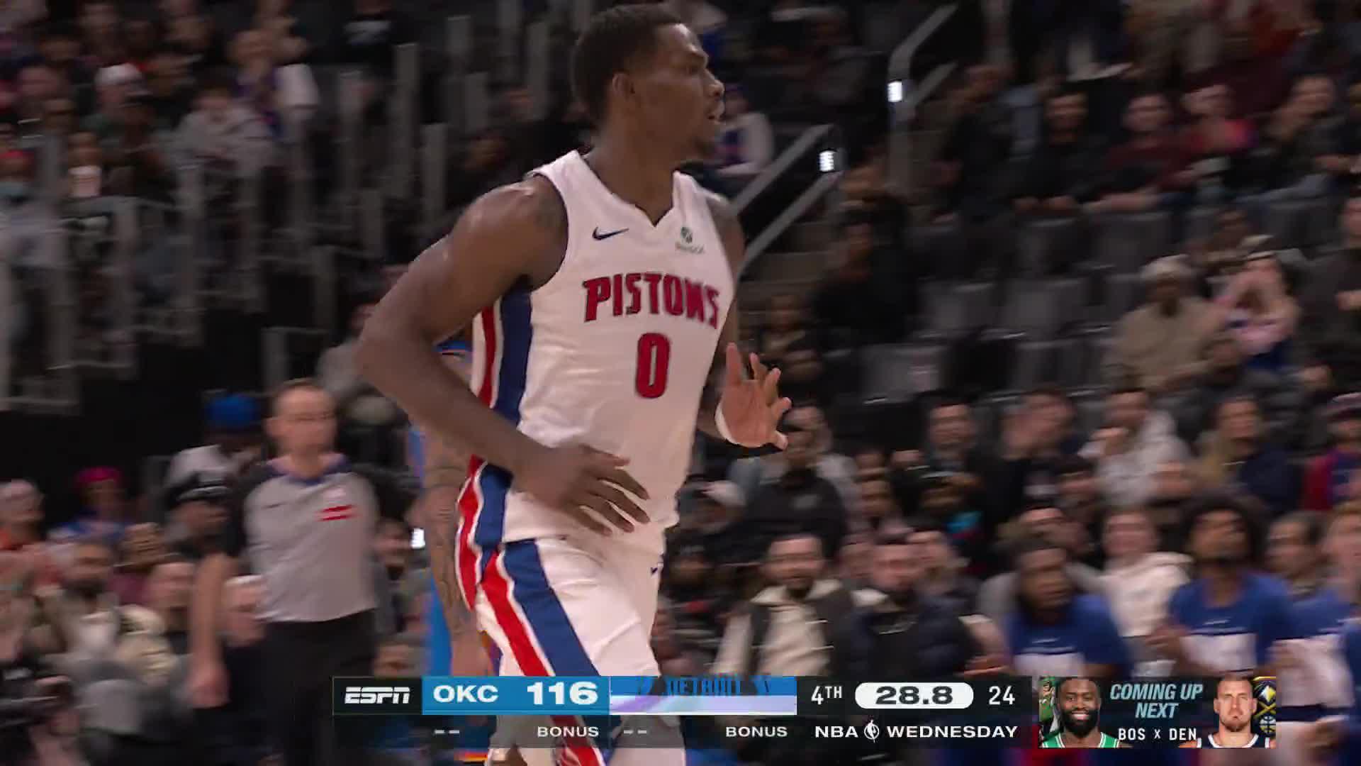 Oklahoma City Thunder vs. Detroit Pistons: Game Highlights