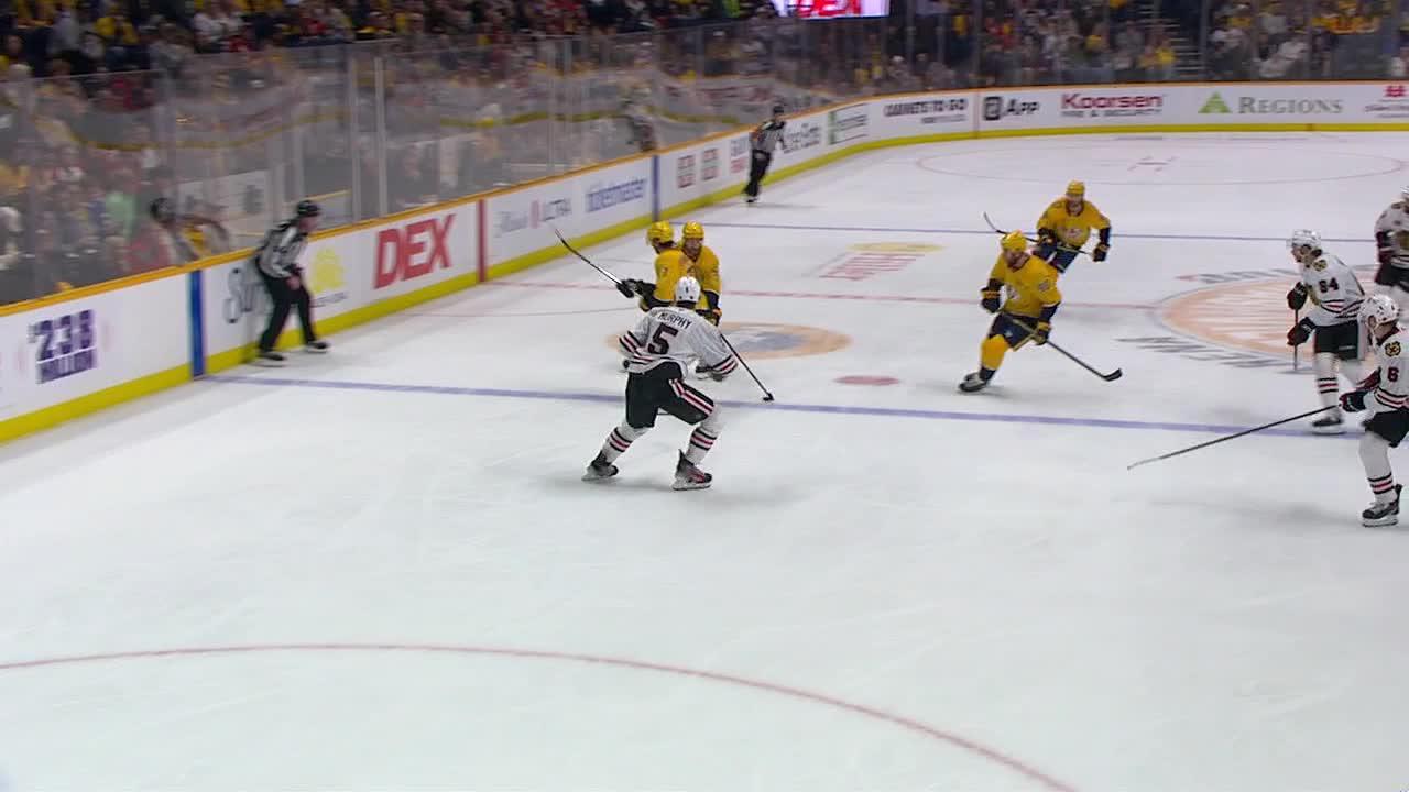 Chicago Blackhawks vs. Nashville Predators: Game Highlights